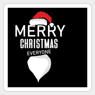 Merry Christmas Everyone with Santa Claus Magnet